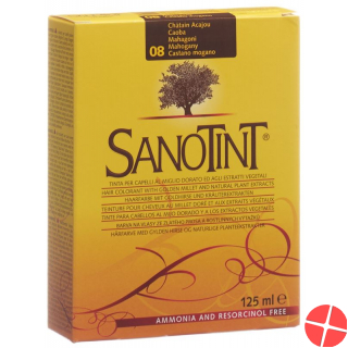 Sanotint 08 mahogany hair color cream