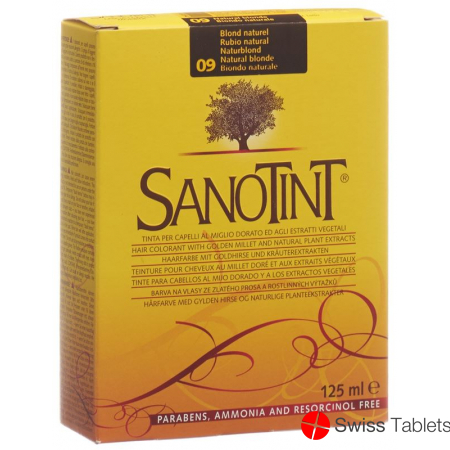 Sanotint Hair color 09 naturally blonde buy online