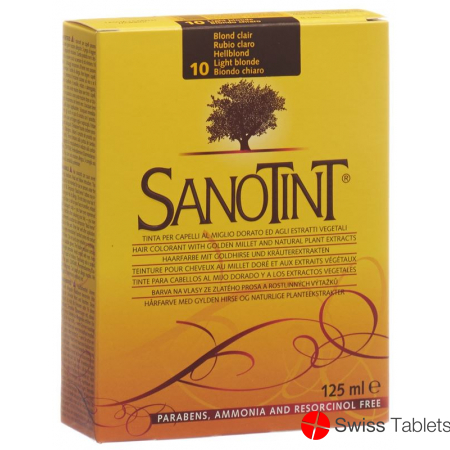 Sanotint Hair color 10 light blonde buy online