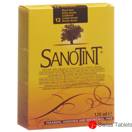 Sanotint Hair color 12 gold blonde buy online