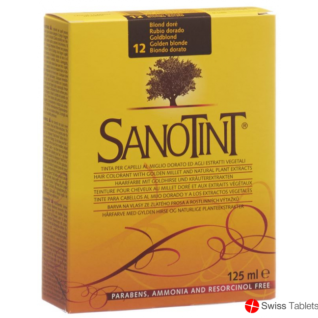 Sanotint Hair color 12 gold blonde buy online