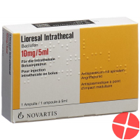 Lioresal 10 mg 5 ml intrathecal injection solution ampoules