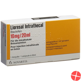 Lioresal Intrathecal Injektionslösung 10mg/20ml Ampullen