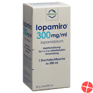 Iopamiro Injektionslösung 300mg/ml Flasche 200ml