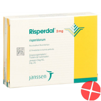 Risperdal Filmtabletten 2mg 20 Stück