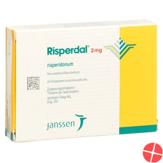Risperdal Filmtabletten 2mg 20 Stück