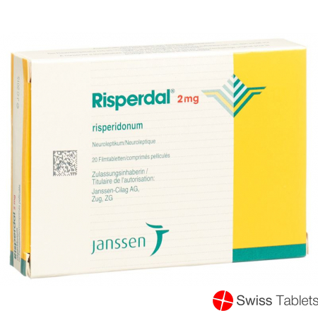 Risperdal Filmtabletten 2mg 20 Stück buy online