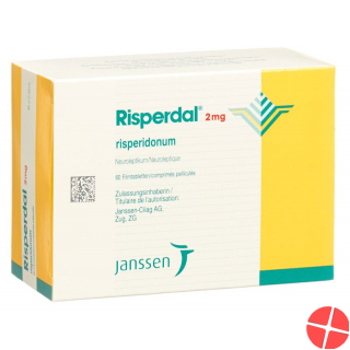 Risperdal Filmtabletten 2mg 60 Stück