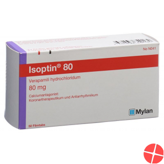 Isoptin 80 Filmtabs 80mg 50 Stück