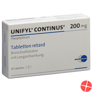 Unifyl Continus Retard Tabletten 200mg 30 Stück Unifyl Continus Retard Tabletten 200mg 30 Stück