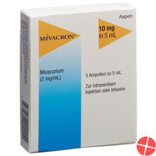 Mivacron Injektionslösung 10mg/5ml 5 Ampullen 5ml