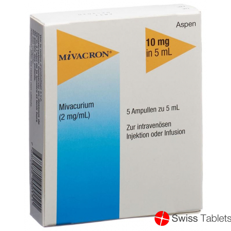 Mivacron Injektionslösung 10mg/5ml 5 Ampullen 5ml buy online