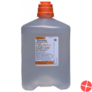 Gluc Bichsel Infusionslösung 5% O B Plastikflasche 1000ml