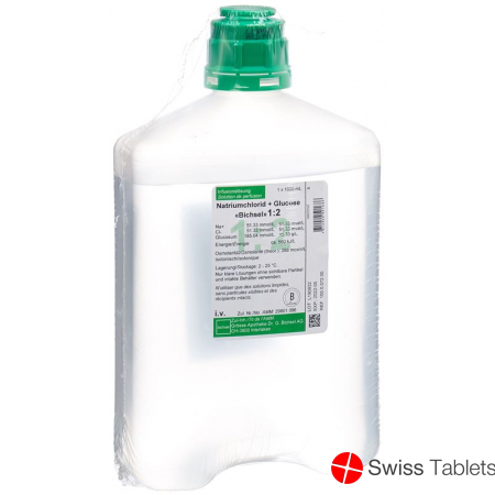 NaCl Gluc 1:2 Bichsel O Best Plastikflasche 1000ml buy online