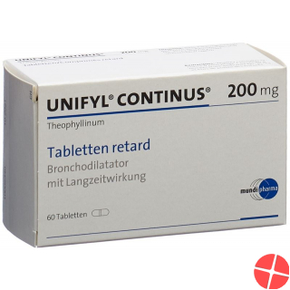 Unifyl Continus Retard Tabletten 200mg 60 Stück Unifyl Continus Retard Tabletten 200mg 60 Stück