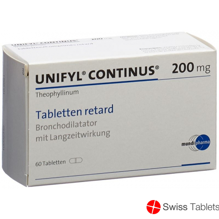 Unifyl Continus Retard Tabletten 200mg 60 Stück buy online