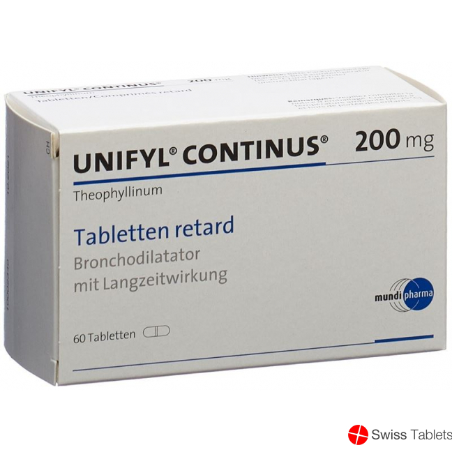 Unifyl Continus Retard Tabletten 200mg 60 Stück buy online