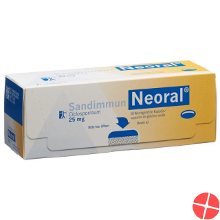 Sandimmun Neoral Caps 25mg 50 Stück