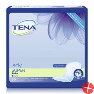 Tena Lady Super Einlagen 30 Stück