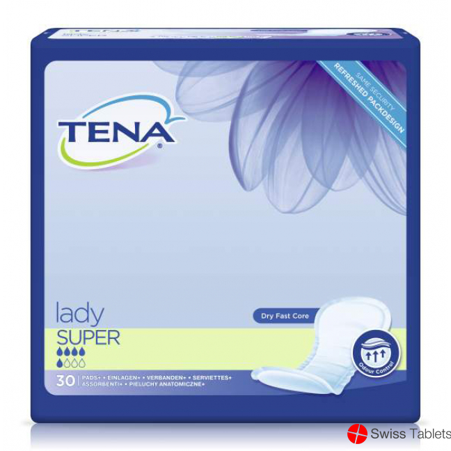 Tena Lady Super Einlagen 30 Stück buy online