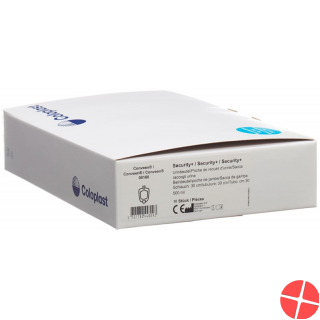 Conveen Security Plus Beinbeutel Unsteril 500ml 25cm 10 Stück
