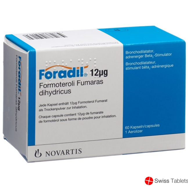 Foradil Pulver Inh Kapseln 12mcg 60 Stück buy online