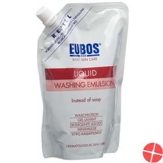 Eubos Seife flüssig Parfümiert Rosa Refill 400ml