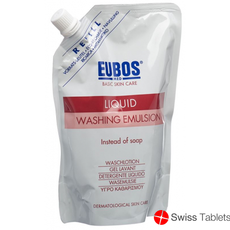 Eubos Seife flüssig Parfümiert Rosa Refill 400ml buy online