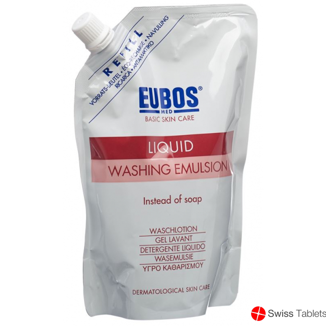 Eubos Seife flüssig Parfümiert Rosa Refill 400ml buy online