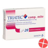 Triatec Comp Mite Tabletten 2.5/12.5 20 Stück