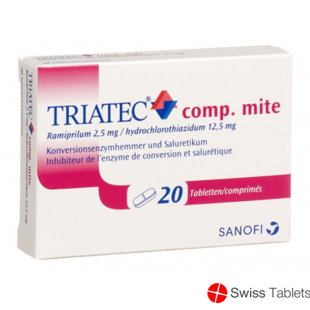 Triatec Comp Mite Tabletten 2.5/12.5 20 Stück buy online