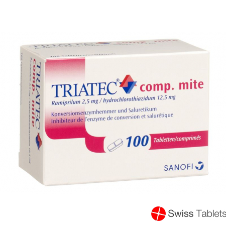 Triatec Comp Mite Tabletten 2.5/12.5 100 Stück buy online
