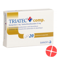 Triatec Comp Tabletten 5mg 5/25 20 Stück