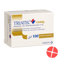 Triatec Comp Tabletten 5mg 5/25 100 Stück