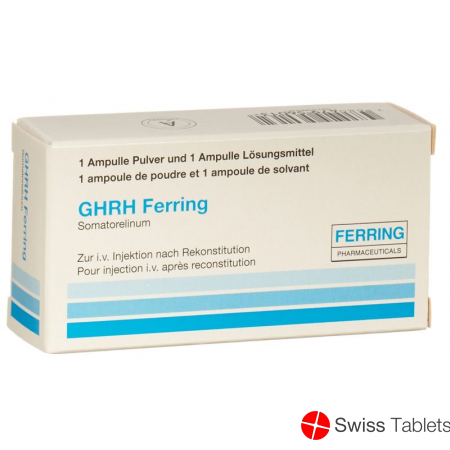Ghrh Ferring Trockensubstanz 50mcg C Solv Ampullen buy online