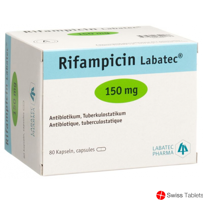 Rifampicin Kapseln 150mg 80 Stück buy online