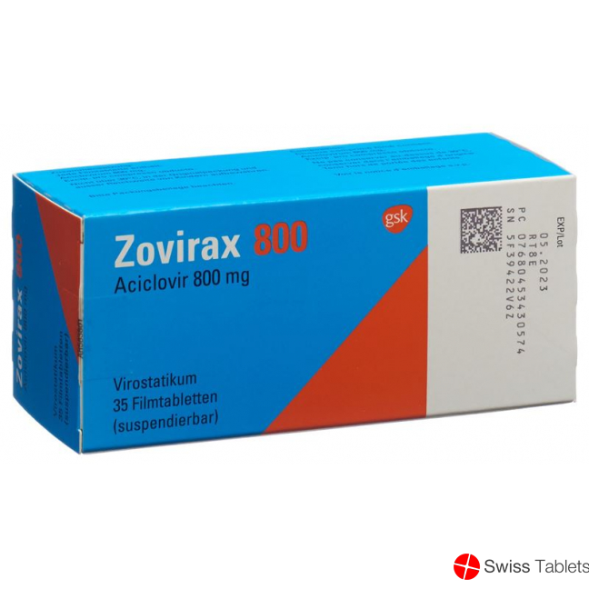 Zovirax Filmtabletten 800mg 35 Stück buy online