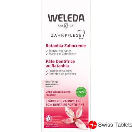 Weleda Ratanhia Zahncreme 75ml buy online
