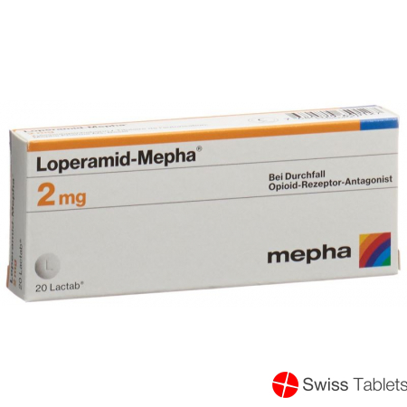 Loperamid Mepha 2mg 20 Tabletten buy online