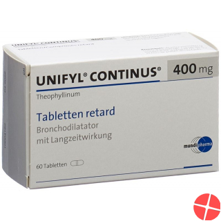 Unifyl Continus Retard Tabletten 400mg 60 Stück Unifyl Continus Retard Tabletten 400mg 60 Stück