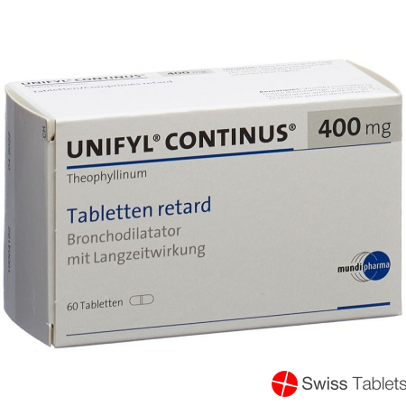 Unifyl Continus Retard Tabletten 400mg 60 Stück buy online