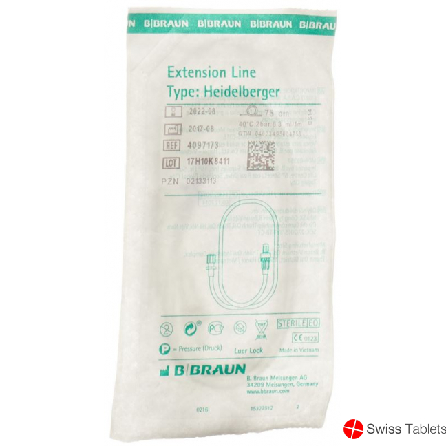 Braun Heidelberg Verlängerung 75cm L Lock buy online