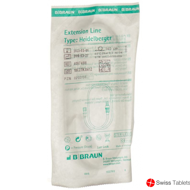 Braun Heidelberger Verlängerung 140cm L Lock buy online