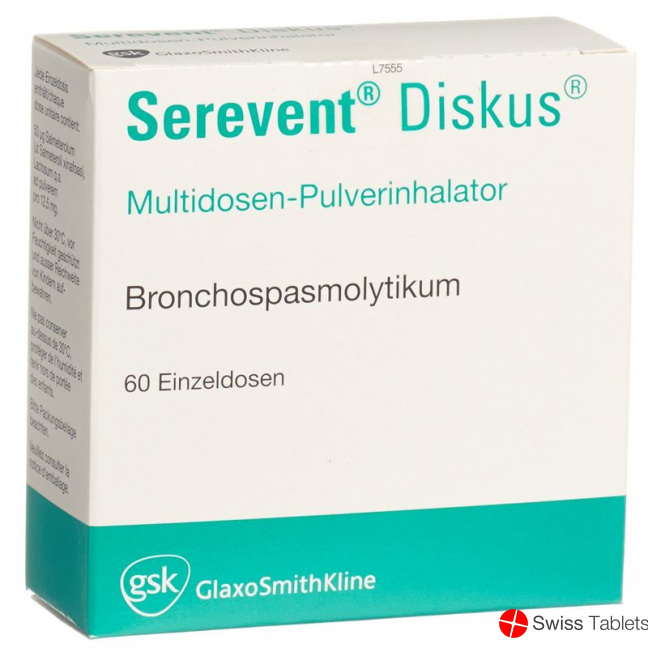 Serevent Diskus Multidos Inh Pulver 50mcg 60 Dos buy online