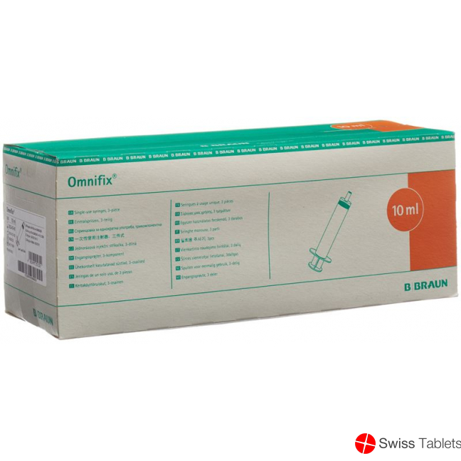 Omnifix Spritze Luer-Lock 10ml 100 Stück buy online