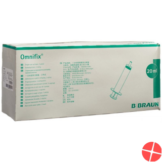 Omnifix Spritze Luer-Lock 20ml 100 Stück Omnifix Spritze Luer-Lock 20ml 100 Stück