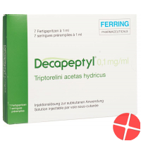 Decapeptyl Injektionslösung 0.1mg Fertigspritzen 7 Stück