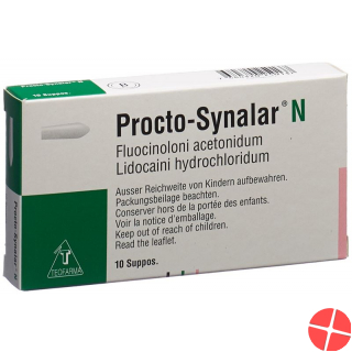 Procto Synalar N 10 Zäpfchen