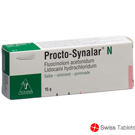 Procto Synalar N Salbe Tube 15g buy online