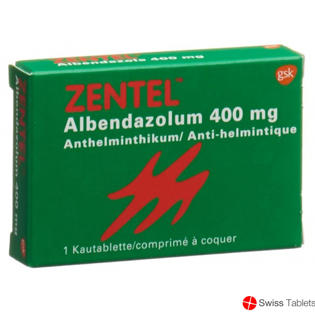 Zentel Kautabletten 400mg buy online